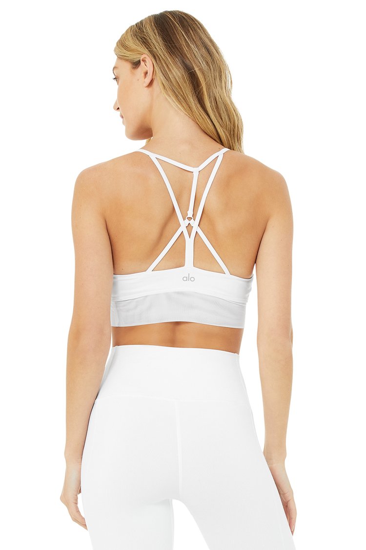 Alo Yoga - SHOP THIS LOOK: ON LEFT: Entice Bra, White