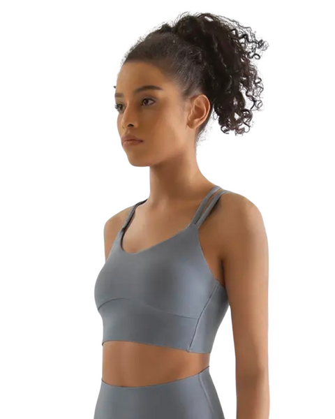 SPORT.LES 2NDSKN Cross Sports Bra Stone