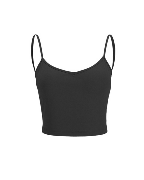 SPORT.LES Ballet Crop Top Black