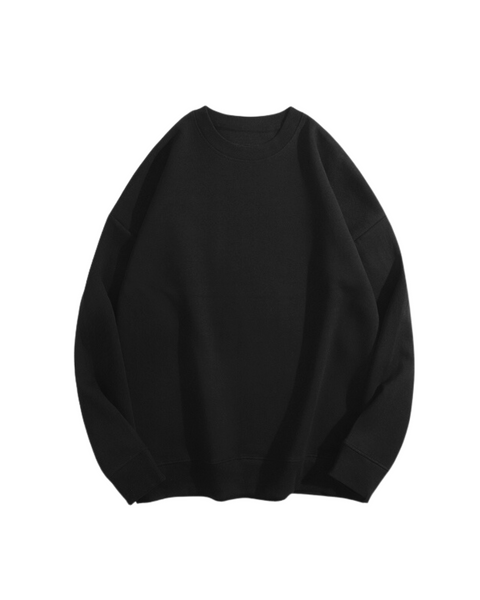 SPORT.LES Boyfriend Sweatshirt Black