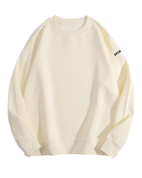 SPORT.LES Boyfriend Sweatshirt Ivory