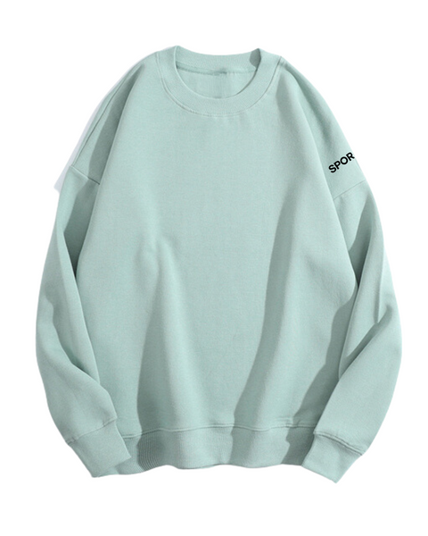 SPORT.LES Boyfriend Sweatshirt Seafoam