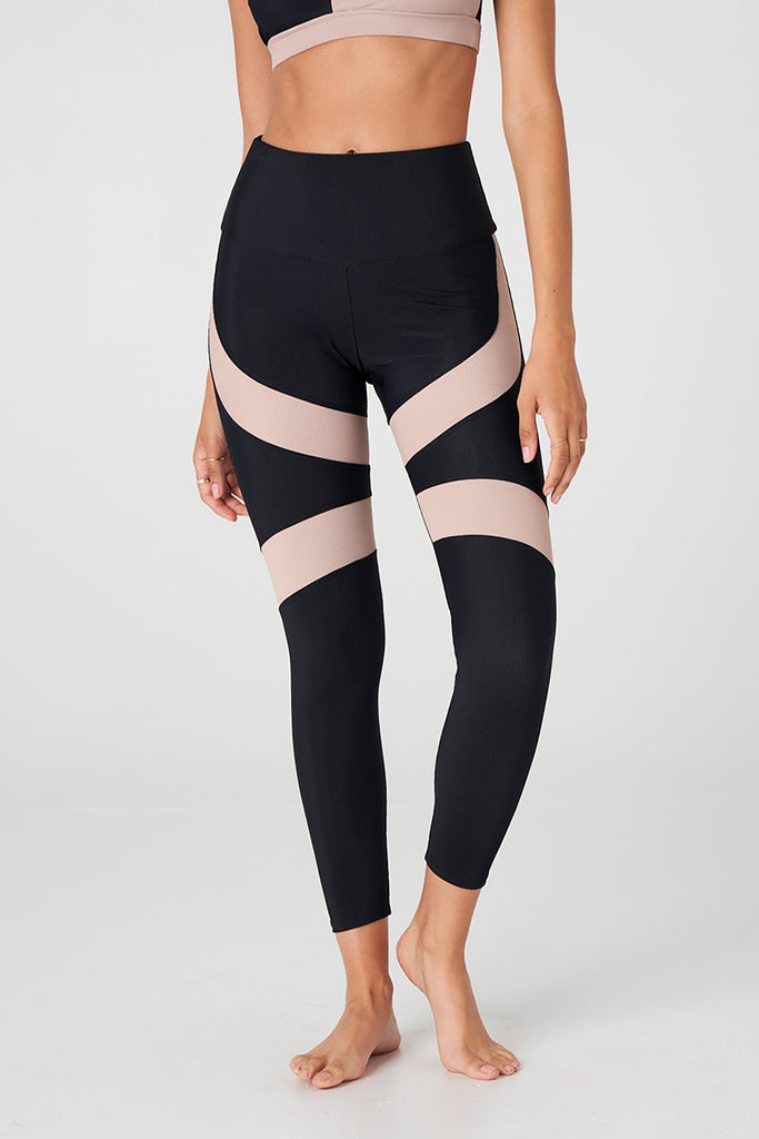 BEYOND YOGA CAUGHT IN THE MIDI HIGH WAISTED LEGGING CELESTIAL BLUE HEA –  Bubble Lounge Boutique
