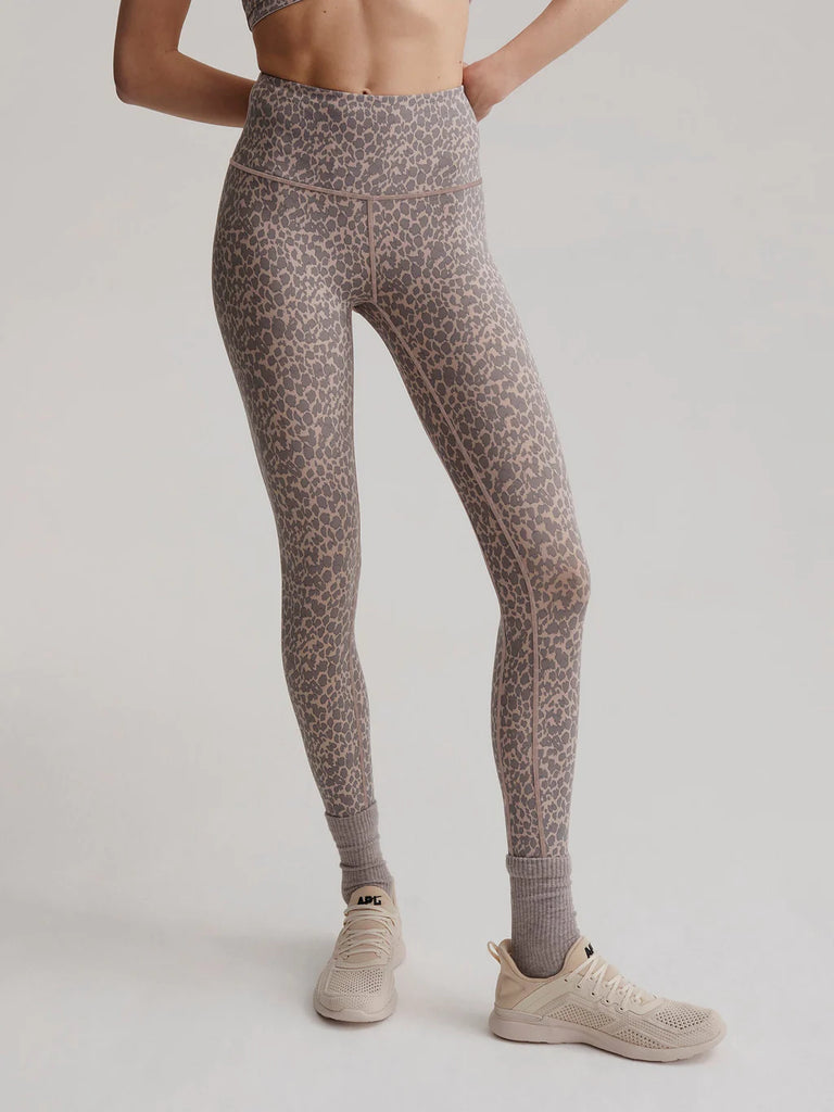 Varley Women's Century 25 Inch 2.0 Leggings - Iron Grey Cheetah